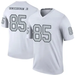Albert Okwuegbunam Jr. Las Vegas Raiders Men's Color Rush Legend Nike Jersey - White