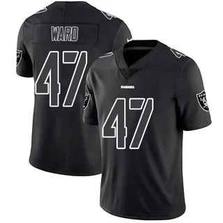 Alex Ward Las Vegas Raiders Men's Limited Nike Jersey - Black Impact