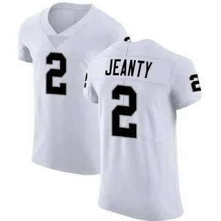 Ashton Jeanty Las Vegas Raiders Men's Elite Vapor Untouchable Nike Jersey - White