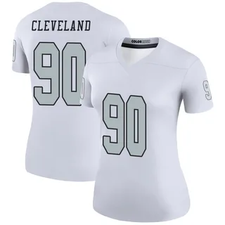 Brandon Cleveland Las Vegas Raiders Women's Color Rush Legend Nike Jersey - White