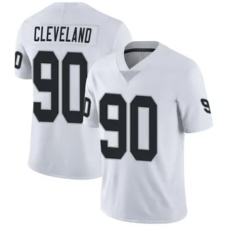 Brandon Cleveland Las Vegas Raiders Youth Limited Vapor Untouchable Nike Jersey - White