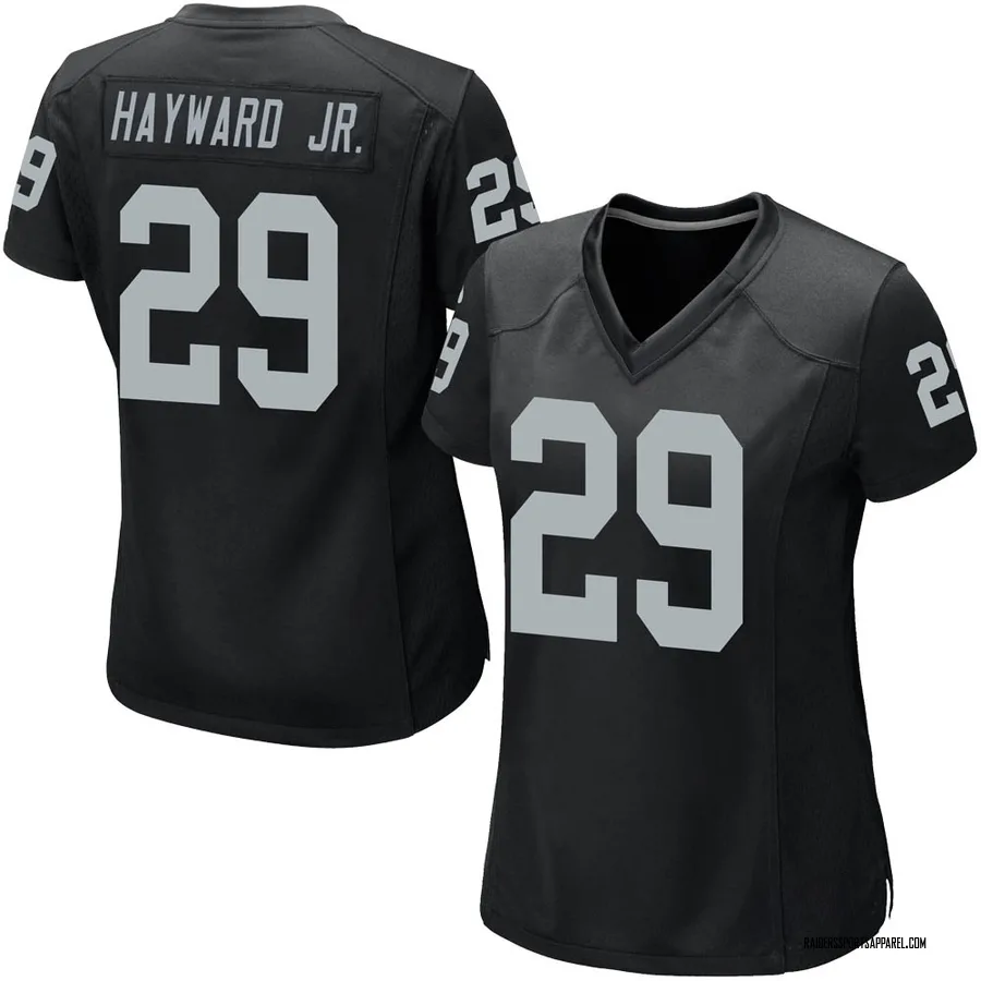 Casey Hayward Jr. Las Vegas Raiders Women's Game Team Color Nike Jersey -  Black