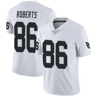 Chase Roberts Las Vegas Raiders Youth Limited Vapor Untouchable Nike Jersey - White