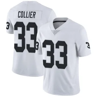 Chris Collier Las Vegas Raiders Men's Limited Vapor Untouchable Nike Jersey - White