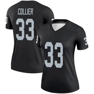 Chris Collier Las Vegas Raiders Women's Legend Nike Jersey - Black