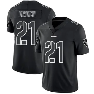 Cliff Branch Las Vegas Raiders Men's Limited Nike Jersey - Black Impact