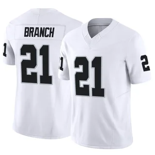 Cliff Branch Las Vegas Raiders Men's Limited Vapor F.U.S.E. Nike Jersey - White