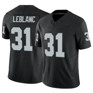 Cre'Von LeBlanc Las Vegas Raiders Men's Limited Vapor F.U.S.E. Nike Jersey - Black
