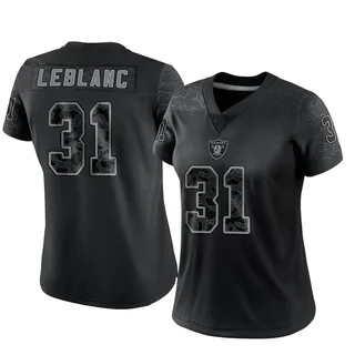 Cre'Von LeBlanc Las Vegas Raiders Women's Limited Reflective Nike Jersey - Black