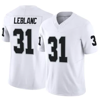 Cre'Von LeBlanc Las Vegas Raiders Youth Limited Vapor F.U.S.E. Nike Jersey - White