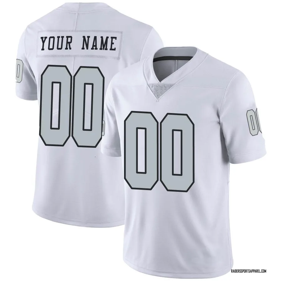 Brandon Parker Las Vegas Raiders Men's Legend White Color Rush T-Shirt