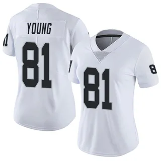 Dareke Young Las Vegas Raiders Women's Limited Vapor Untouchable Nike Jersey - White