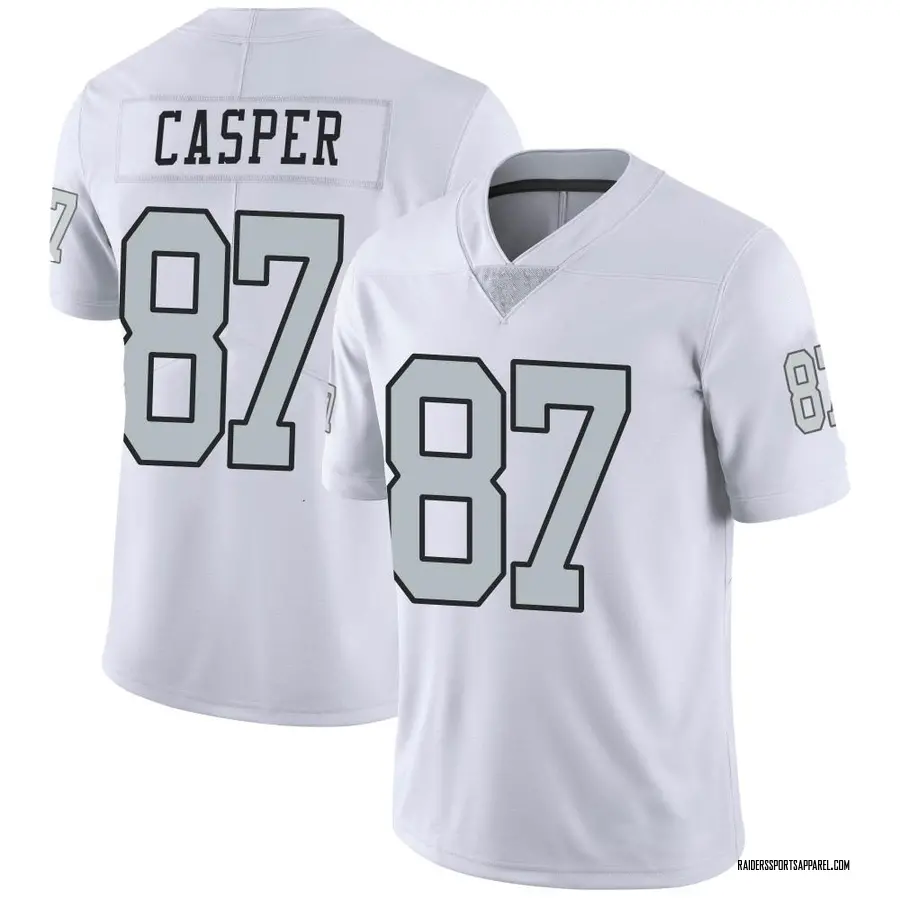 Dave Casper Las Vegas Raiders Men's Limited Color Rush Jersey - White