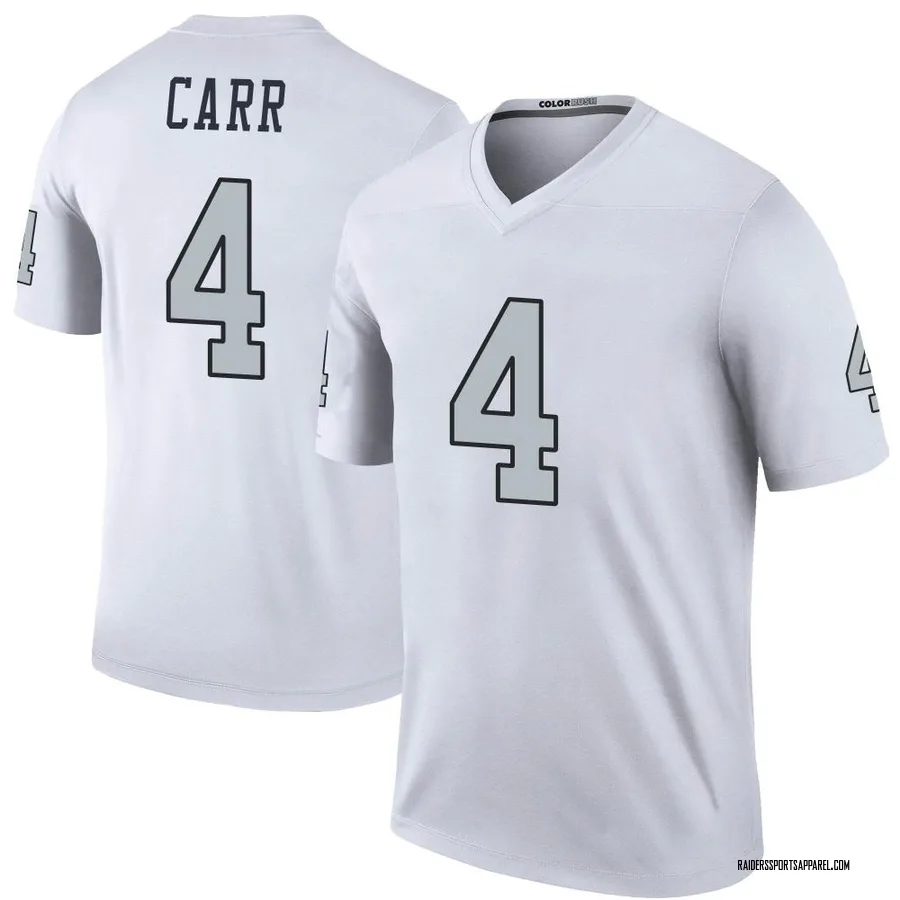 Derek Carr Las Vegas Raiders Men's Color Rush Legend Nike ...