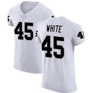 Devin White Las Vegas Raiders Men's Elite Vapor Untouchable Nike Jersey - White