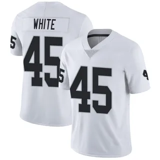 Devin White Las Vegas Raiders Youth Limited Vapor Untouchable Nike Jersey - White