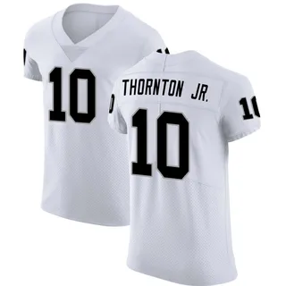 Dont'e Thornton Jr. Las Vegas Raiders Men's Elite Vapor Untouchable Nike Jersey - White
