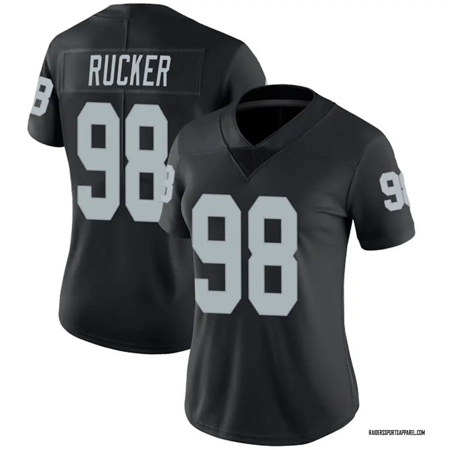Frostee Rucker Oakland Raiders Women's Limited Team Color Vapor Untouchable Jersey - Black