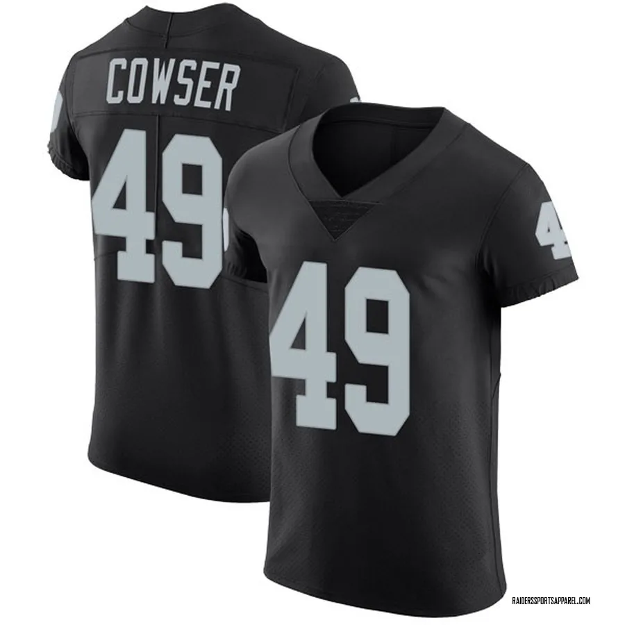 James Cowser Oakland Raiders Men's Elite Team Color Vapor ...