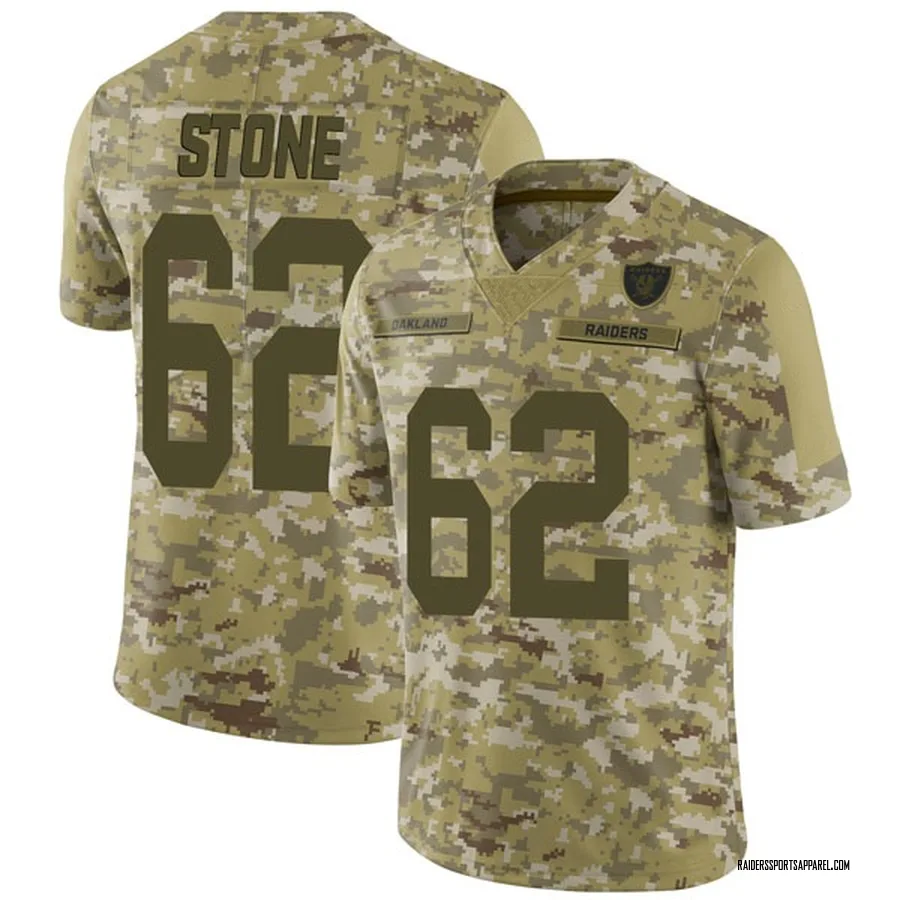 James Stone Oakland Raiders Men's Limited 2018 Salute to ...
