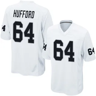 Jarrod Hufford Las Vegas Raiders Men's Game Nike Jersey - White