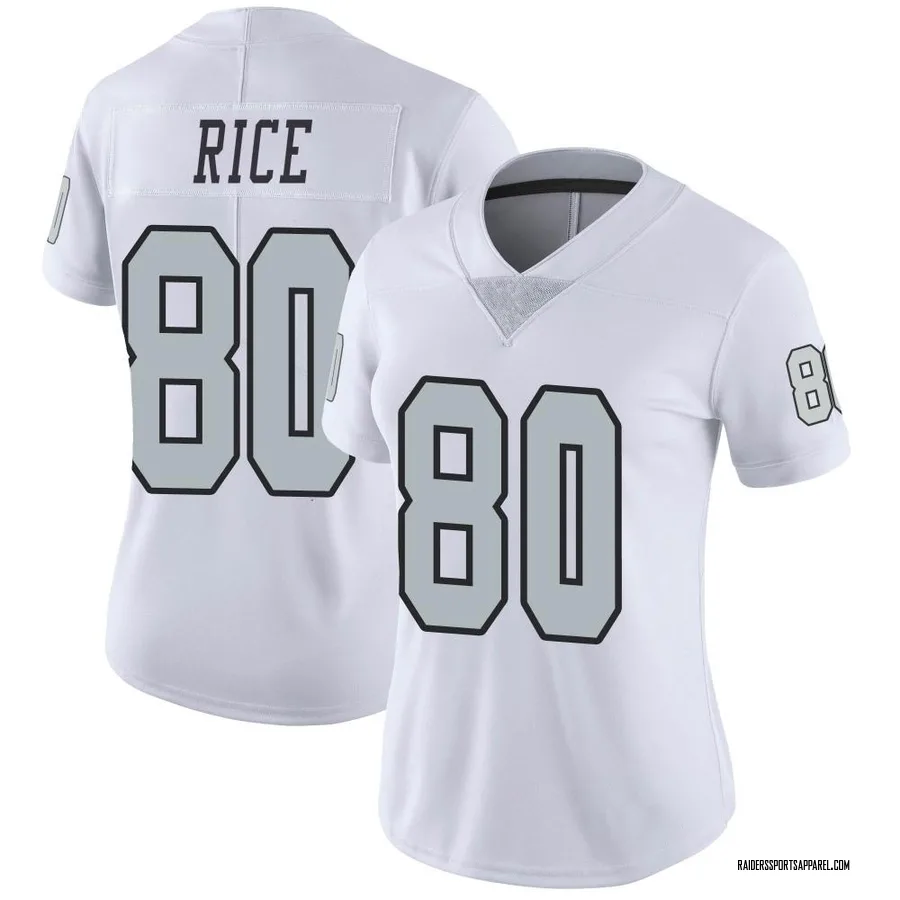 raiders rice jersey