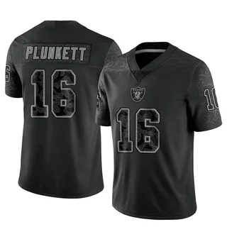 Jim Plunkett Las Vegas Raiders Youth Limited Reflective Nike Jersey - Black