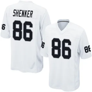 John Samuel Shenker Las Vegas Raiders Men's Game Nike Jersey - White