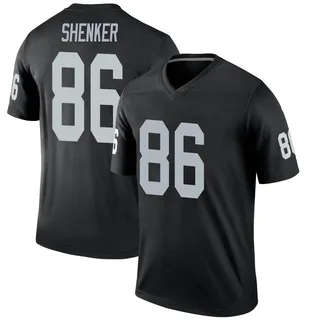John Samuel Shenker Las Vegas Raiders Men's Legend Nike Jersey - Black