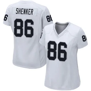John Samuel Shenker Las Vegas Raiders Women's Game Nike Jersey - White