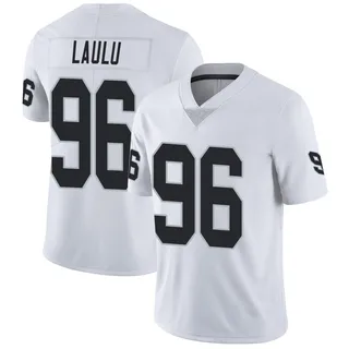 Jonah Laulu Las Vegas Raiders Youth Limited Vapor Untouchable Nike Jersey - White