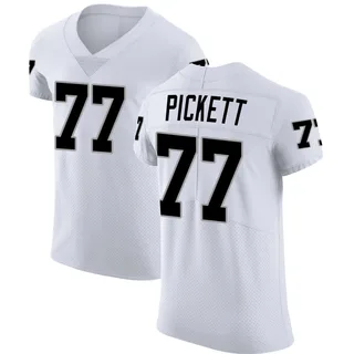 Justin Pickett Las Vegas Raiders Men's Elite Vapor Untouchable Nike Jersey - White