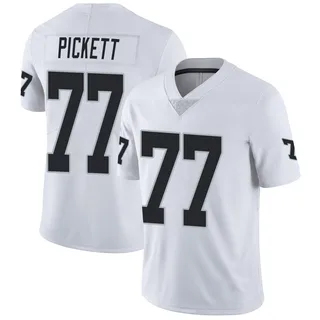 Justin Pickett Las Vegas Raiders Men's Limited Vapor Untouchable Nike Jersey - White