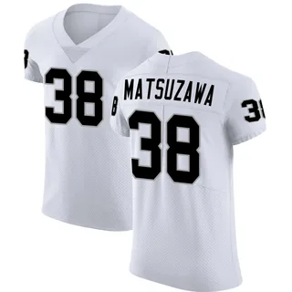 Kansei Matsuzawa Las Vegas Raiders Men's Elite Vapor Untouchable Nike Jersey - White