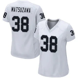 Kansei Matsuzawa Las Vegas Raiders Women's Game Nike Jersey - White