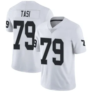Laki Tasi Las Vegas Raiders Men's Limited Vapor Untouchable Nike Jersey - White