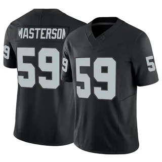 Luke Masterson Las Vegas Raiders Men's Limited Vapor F.U.S.E. Nike Jersey - Black