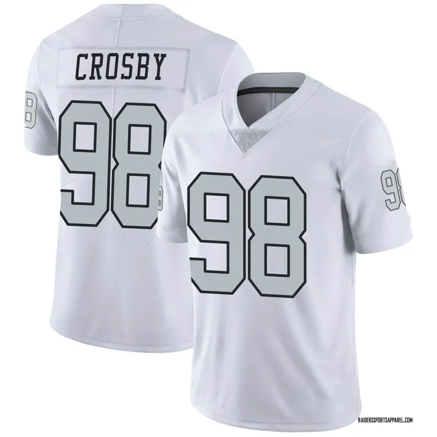 Maxx Crosby Las Vegas Raiders Men's Limited Color Rush Nike Jersey
