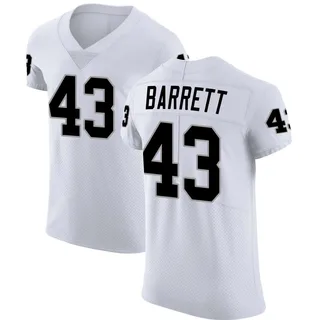 Michael Barrett Las Vegas Raiders Men's Elite Vapor Untouchable Nike Jersey - White