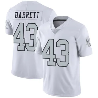 Michael Barrett Las Vegas Raiders Youth Limited Color Rush Nike Jersey - White