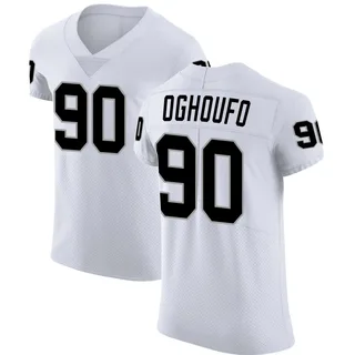 Ovie Oghoufo Las Vegas Raiders Men's Elite Vapor Untouchable Nike Jersey - White