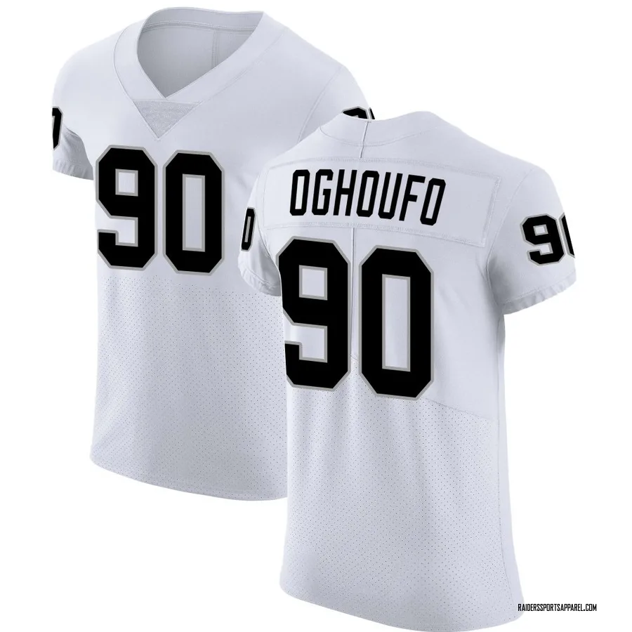 Ovie Oghoufo Las Vegas Raiders Men's Elite Vapor Untouchable Nike Jersey - White