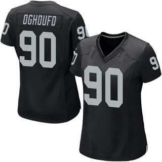 Ovie Oghoufo Las Vegas Raiders Women's Game Team Color Nike Jersey - Black