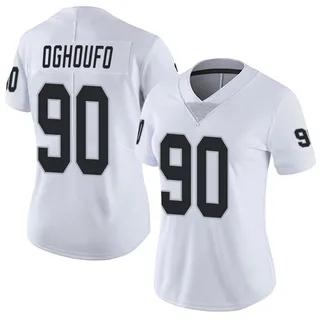 Ovie Oghoufo Las Vegas Raiders Women's Limited Vapor Untouchable Nike Jersey - White