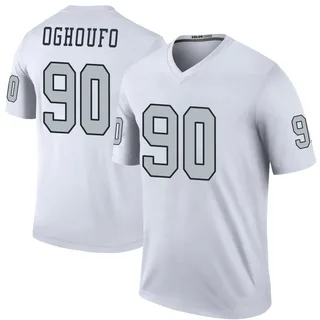 Ovie Oghoufo Las Vegas Raiders Youth Color Rush Legend Nike Jersey - White