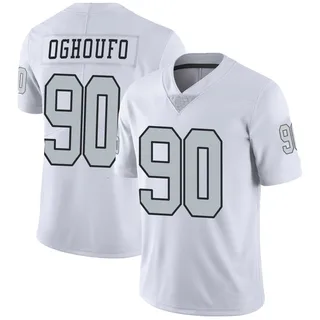 Ovie Oghoufo Las Vegas Raiders Youth Limited Color Rush Nike Jersey - White