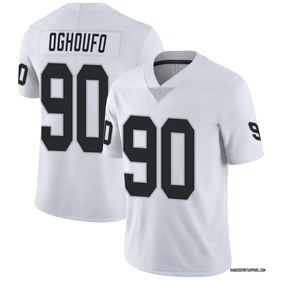 Ovie Oghoufo Las Vegas Raiders Youth Limited Vapor Untouchable Nike Jersey - White