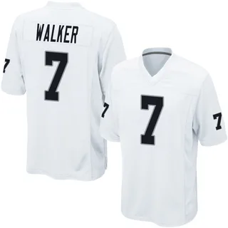 Quay Walker Las Vegas Raiders Men's Game Nike Jersey - White