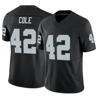 Qwynnterrio Cole Las Vegas Raiders Youth Limited Vapor F.U.S.E. Nike Jersey - Black