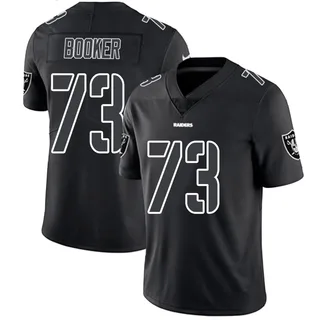 Tank Booker Las Vegas Raiders Men's Limited Nike Jersey - Black Impact
